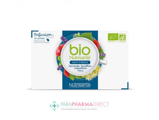 Hygiène / Bien-Être Bio Nutrisanté - Infusion Anti-Stress 20 sachets