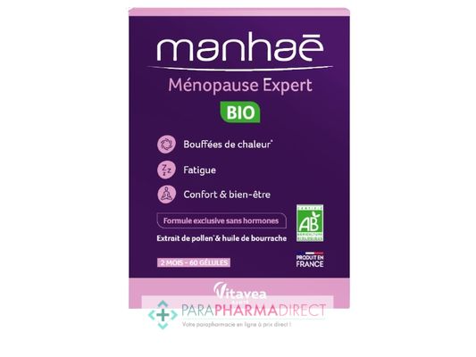 Nutrition / Sport Manhaé - Ménopause Expert BIO 60 gélules