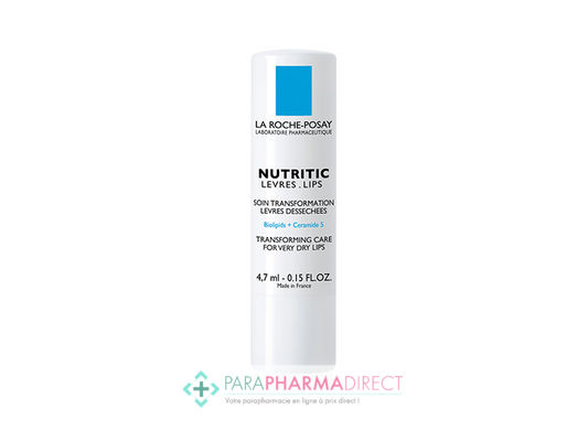 Corps / Beauté La Roche Posay Nutritic Lèvres Soin Transformation Lèvres Dessechées 4,7ml