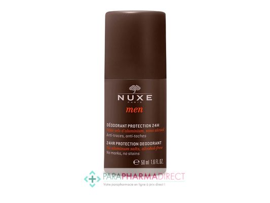 Corps / Beauté Nuxe Men Déodorant Protection 24H Bille 50ml : Soins du Corps pour Homme