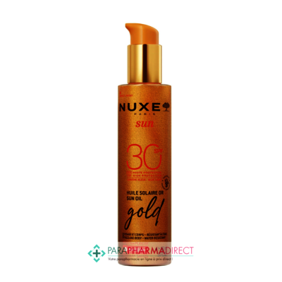 Corps / Beauté Nuxe Sun Huile Solaire OR Haute Protection SPF30 150ml : Protection pour Solaires