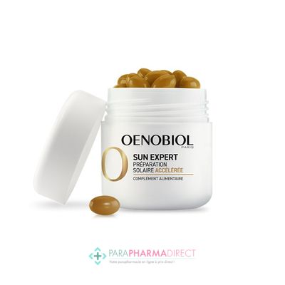 Nutrition / Sport Oenobiol Sun Expert - Préparateur Solaire - Accélérée 15 Capsules