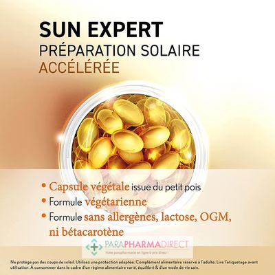 Nutrition / Sport Oenobiol Sun Expert - Préparateur Solaire - Accélérée 15 Capsules