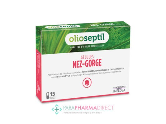 Nutrition / Sport Olioseptil Nez Gorge 15 Gélules