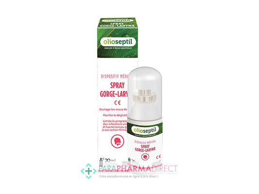 Hygiène / Bien-Être Olioseptil Gorge Larynx Spray 20ml : Huiles Essentielles pour Phyto-Aroma / BIO
