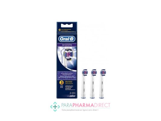 High-Tech / Autres Oral B Brossettes de Rechange 3D White x3