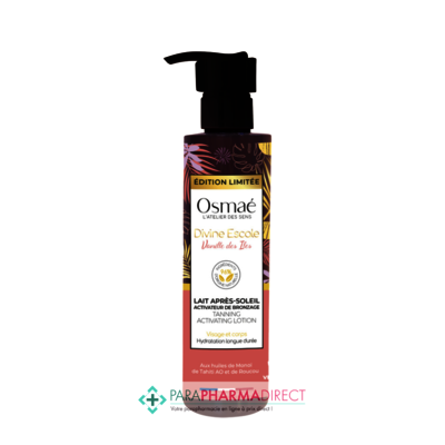 Corps / Beauté Osmaé l'Atelier des Sens - Divine Escale Vanille des Iles Lait Après-Soleil Activateur de Bronzage 200mL