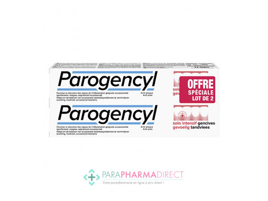 Hygiène / Bien-Être Parogencyl Dentifrice Soin Intensif Gencives 2x75ml
