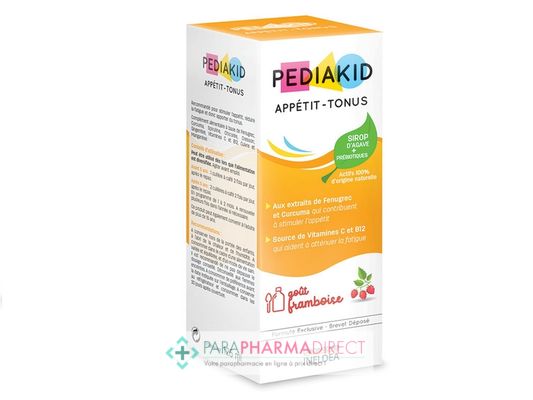 Bébé / Grossesse Pédiakid Appétit-Tonus Goût Framboise Sirop 125 ml