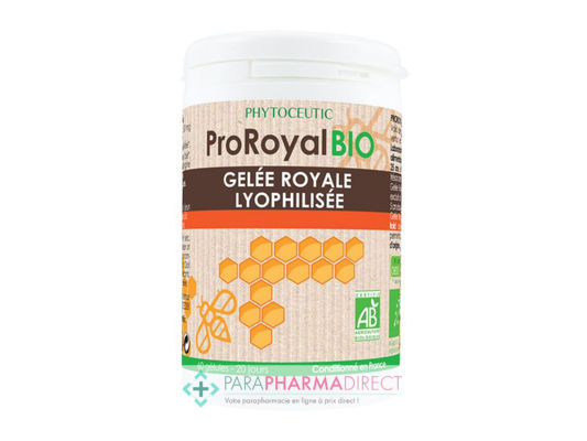 Nutrition / Sport Phytoceutic Gelée Royale Lyophilisée BIO 180 gélules (2 mois)