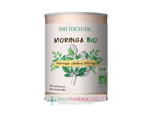 Nutrition / Sport PhytoCeutic Moringa BIO 700mg RAW 60 comprimés