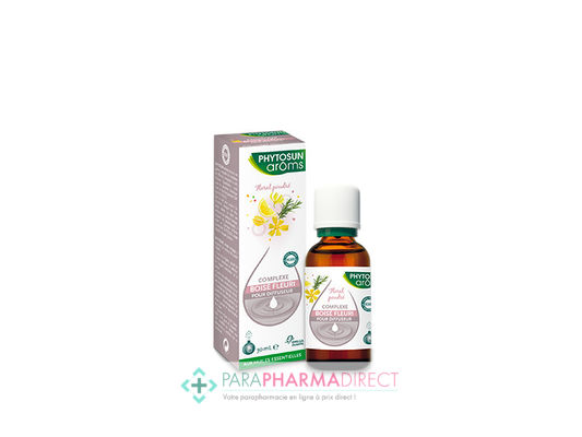 Hygiène / Bien-Être Phytosun Arôms Ambiance Complexe pour Diffuseur Boisé Fleuri 30ml : Huiles Essentielles pour Phyto-Aroma / BIO