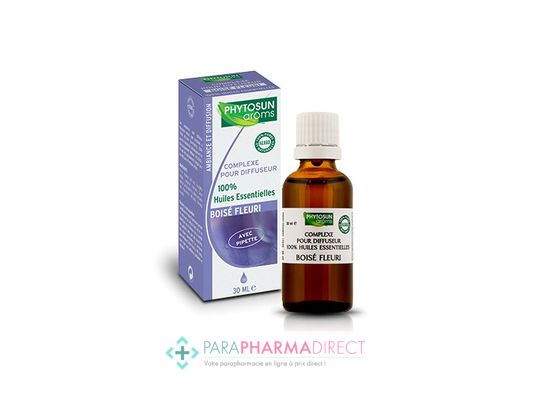 Hygiène / Bien-Être Phytosun Arôms Ambiance Complexe pour Diffuseur Boisé Fleuri 30ml : Huiles Essentielles pour Phyto-Aroma / BIO