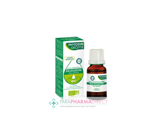 Hygiène / Bien-Être Phytosun Arôms Huile Essentielle Pin Sylvestre BIO 5ml : Huiles Essentielles pour Phyto-Aroma / BIO