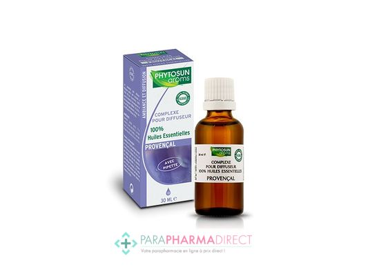 Hygiène / Bien-Être Phytosun Arôms Ambiance Complexe pour Diffuseur Provençal 30ml : Huiles Essentielles pour Phyto-Aroma / BIO