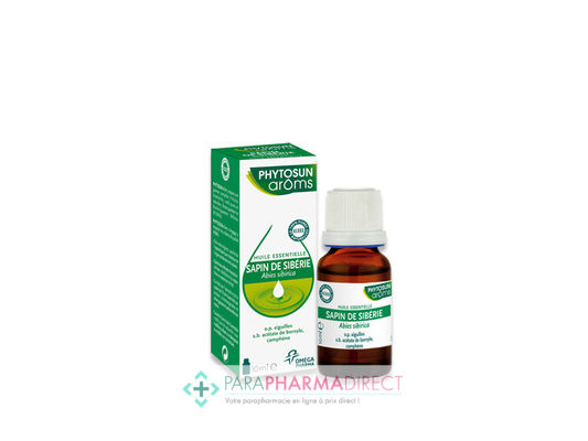 Hygiène / Bien-Être Phytosun Arôms Huile Essentielle Sapin de Sibérie 10ml : Huiles Essentielles pour Phyto-Aroma / BIO