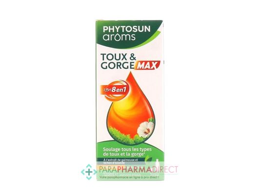 Nutrition / Sport Phytosun Arôms Sirop Toux & Gorge Max 120 ml