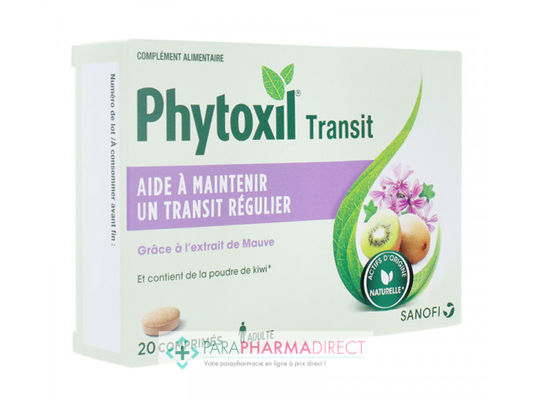 Nutrition / Sport Sanofi Phytoxil Transit 20 comprimés