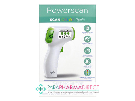 High-Tech / Autres Powerscan Scan Color Thermomètre frontal Sans Contact infrarouge