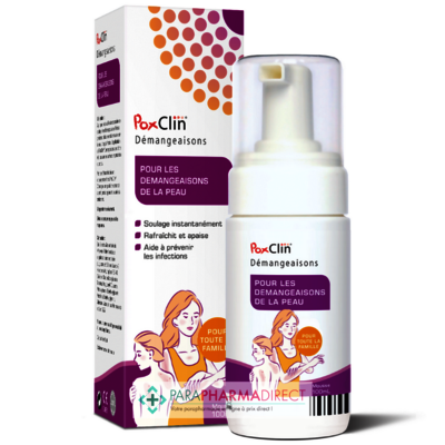 Corps / Beauté PoxClin Démangeaisons Mousse Rafraîchissante Démangeaisons de la Peau Toute la Famille 100ml