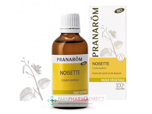 Hygiène / Bien-Être Pranarôm Huile Végétale BIO Noisette 50ml