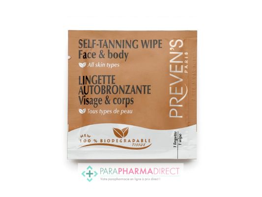 Corps / Beauté Preven's Lingette Autobronzante