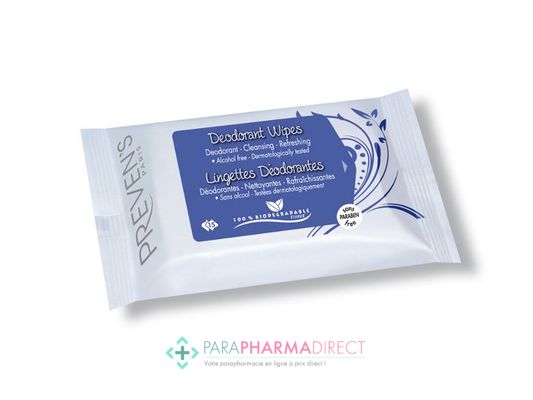 Corps / Beauté Preven's Lingettes Déodorantes Express x15