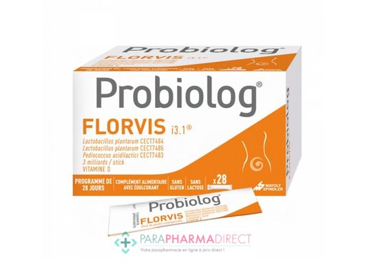 Nutrition / Sport Probiolog Florvis Flore Intestinale 28 sticks