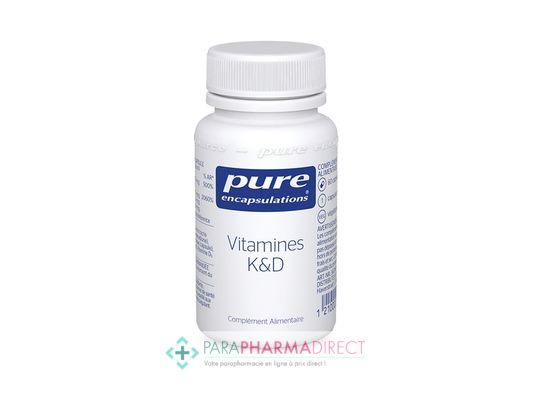 Nutrition / Sport Pure Encapsulations Vitamines K&D 60 capsules