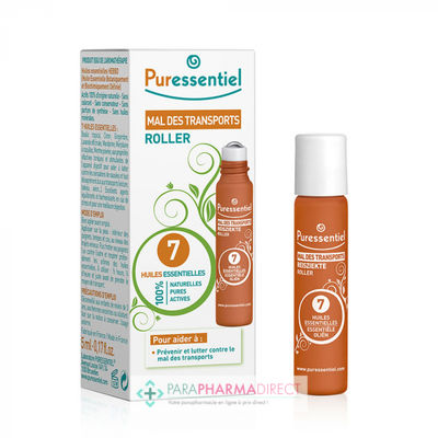 High-Tech / Autres Puressentiel Mal des Transport Roller aux 7 Huiles Essentielles 5 ml : Transport pour Voyages