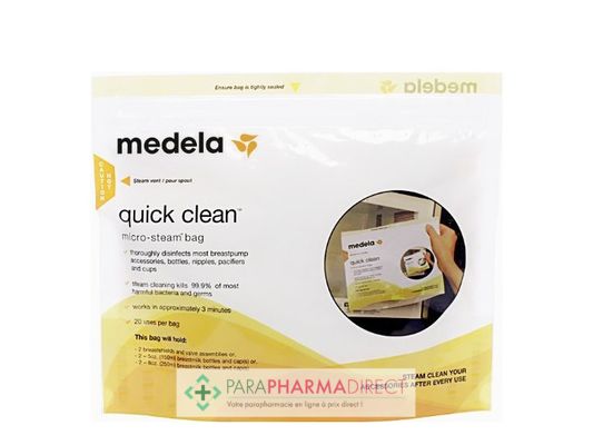 Bébé / Grossesse Medela Quick Clean Sachets Stérilisateur (Micro-Ondes)