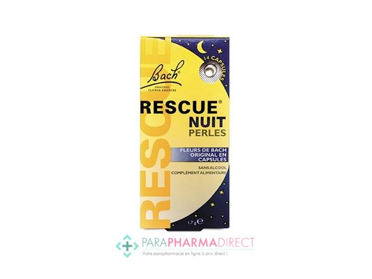 Hygiène / Bien-Être Fleurs de Bach Rescue Nuit Perles Nuits Harmonieuses 14 perles
