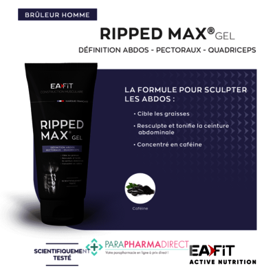 Nutrition / Sport Eafit Ripped Max Gel - Définition Abdos Pectoraux Quadriceps 200 ml