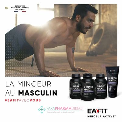 Nutrition / Sport Eafit Ripped Max Ultimate - Combustion des Graisses 120 Comprimés