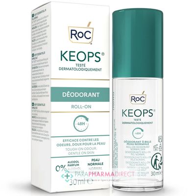 Corps / Beauté Roc Keops - Déodorant - Peau Normale - Roll-on 30 ml