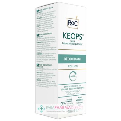 Corps / Beauté Roc Keops - Déodorant - Peau Normale - Roll-on 30 ml