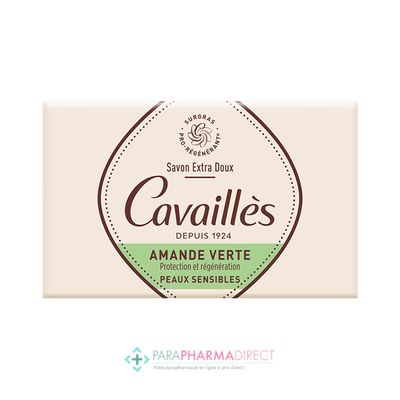 Corps / Beauté Cavaillès Savon Extra-Doux - Amande Verte 150 g