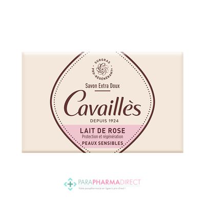 Corps / Beauté Cavaillès Savon Extra-Doux - Lait de Rose 150 g