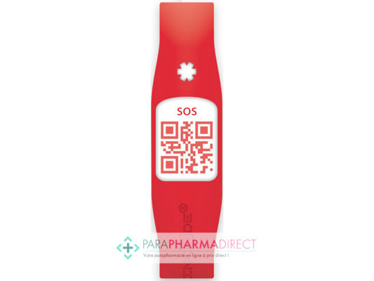 High-Tech / Autres Silincode SOS Bracelet QR Code Rouge Taille XS