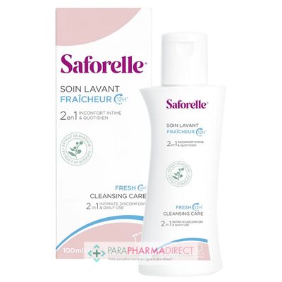 Hygiène / Bien-Être Saforelle Soin Lavant Fraicheur 100ml