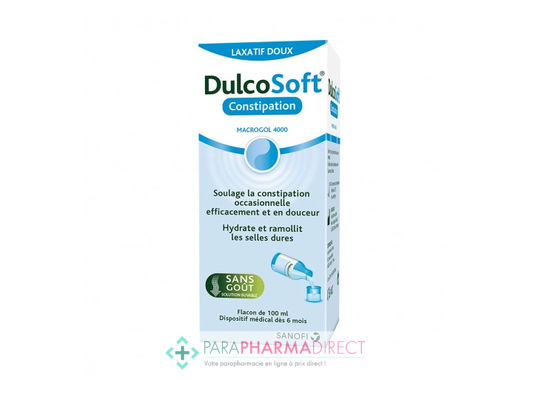 Nutrition / Sport DulcoSoft Constipation Laxatif Doux Macrogol 4000 100ml