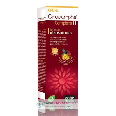 Hygiène / Bien-Être Santé Verte Circulymphe - Complexe H - Crème - Troubles Hémorroïdaires 50 ml