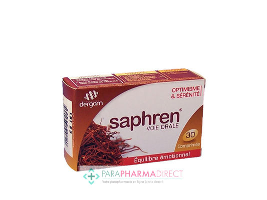 Dergam Saphren Equilibre Emotionnel 30 Comprimés Dergam Saphren Equilibre Emotionnel 30 Comprimés