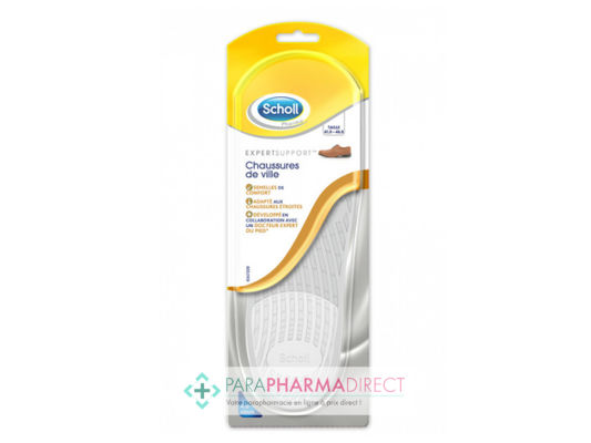 Nutrition / Sport Scholl Semelles de Confort Chaussures de Ville 1 paire