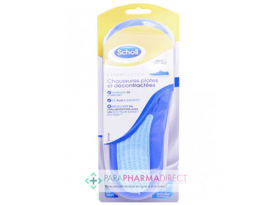 Nutrition / Sport Scholl Semelles de Confort Chaussures Plates & Décontractées T2 1 paire