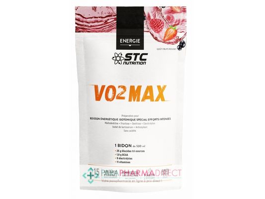 Nutrition / Sport STC Nutrition Energie VO2 MAX Boisson Energétique Isotonique Goût Fruits Rouges 525g