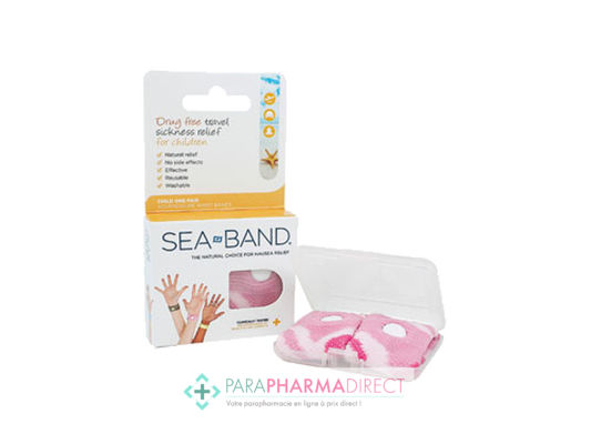 High-Tech / Autres ApaiseNausées Bracelet Enfant Contre les Nausées Rose 1 Paire : Transport pour Voyages