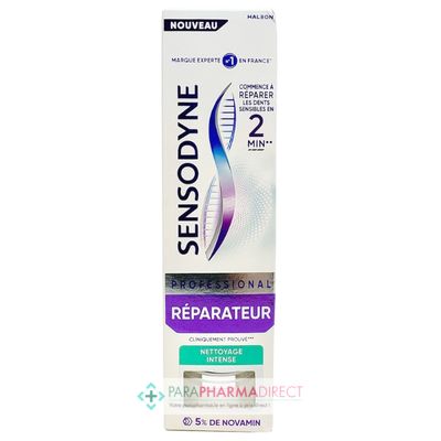 Hygiène / Bien-Être Sensodyne Dentifrice Professional Réparateur Nettoyage Intense 75ml