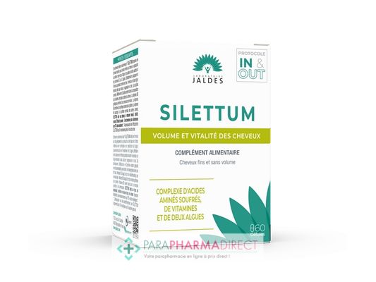 Nutrition / Sport Jaldes Silettum Volume & Vitalité des Cheveux 60 Gélules
