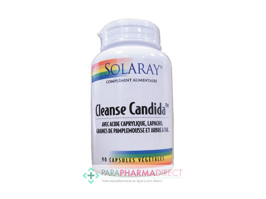 Nutrition / Sport Solaray Cleanse Candida 90 Capsules